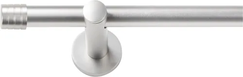 Sn Deco Group, SN DECO GROUP Gardinenstange "Gardinenstange Lille Ø 19 mm, 1-läufig, Fixmass, verschraubt" Ø 19 mm Fixmass;kürzbar