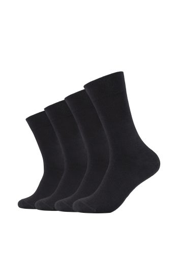 Camano, Camano Socken, (Packung, 4 Paar), Atmungsaktiv: 97% Bio-Baumwolle