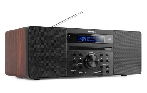 Audizio - Radio/CD-Player Prato, Schwarz