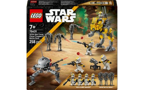LEGO, LEGO® Spielbausteine »LEGO® Star Wars Klonsoldaten Sternenkorps 75431«, (258 St.)