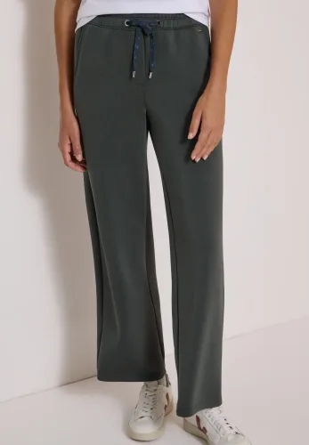 cecil, Wide Leg Hose in Silk-Touch-Qualität