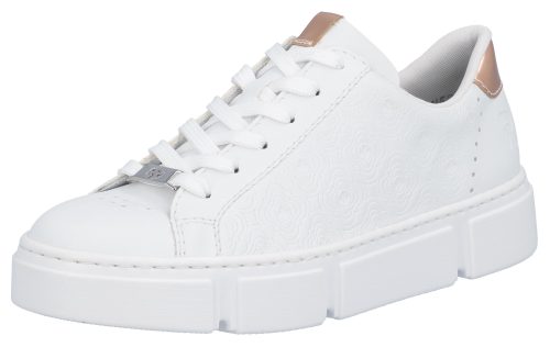 Rieker, Rieker Plateausneaker, mit metallicfarbenen Akzenten