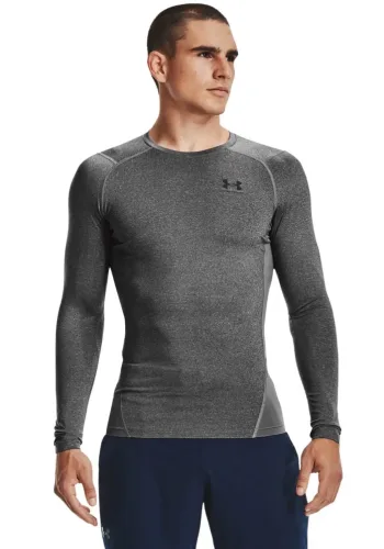 Under Armour, Under Armour Heatgear Comp Longsleeve Herren - Anthrazit, Schwarz