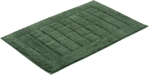 VOSSEN - Exclusive Badematte, 67X120CM, Militärgrün