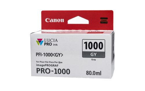 Canon, CANON Tintenpatrone grau PFI-1000 iPF PRO-1000 80ml