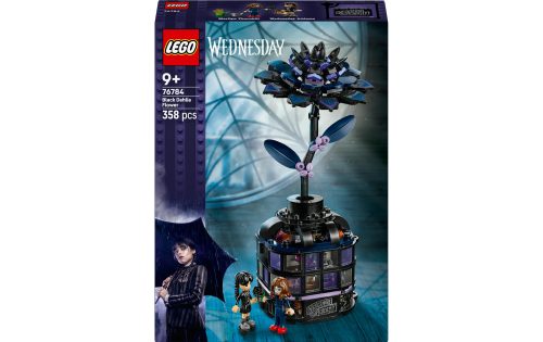 LEGO, LEGO® Spielbausteine »LEGO® Wednesday Schwarze Dahlie 76784«, (358 St.)
