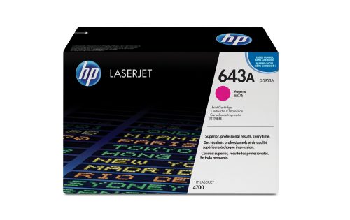 HP, HP 643A Original Tonerkartusche Q5953A Magenta
