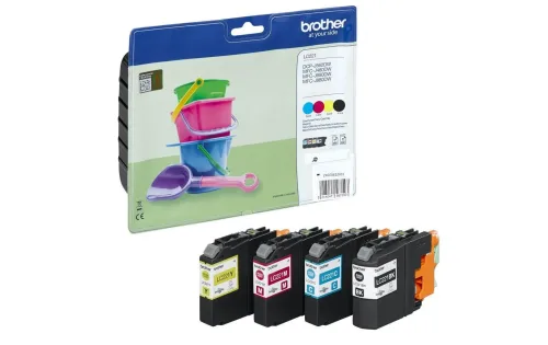 Brother, BROTHER Valuepack Tinte CMYBK LC-221VALBP MFC-J1100 260 Seiten