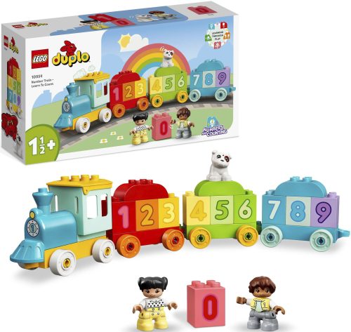 LEGO, 10954 DUPLO Zahlenzug - Zählen lernen, Konstruktionsspielzeug