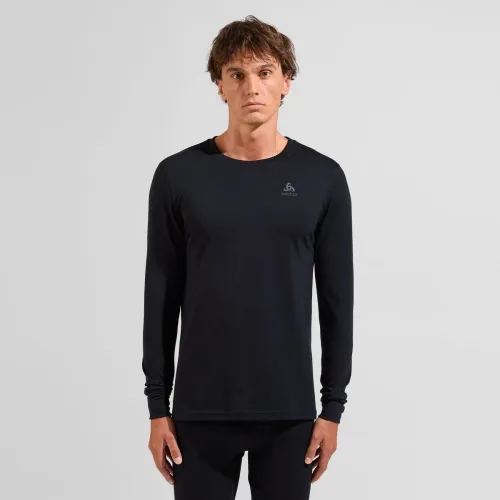 Odlo, Odlo - Thermo-Shirt, Natural Merino 200, M, Black