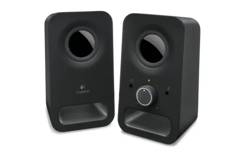 Logitech, Logitech PC-Lautsprecher Z150 Schwarz 2 Stück