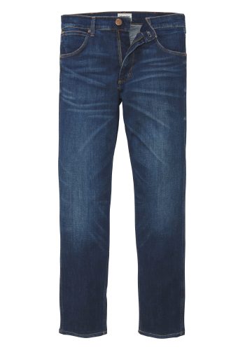 Wrangler, Wrangler - Jeans Straight Leg Greensboro, für Herren, Blau Denim, Größe W32/L34