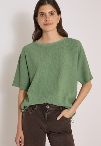 cecil, Dropped Shoulder Blusenshirt in Unifarbe