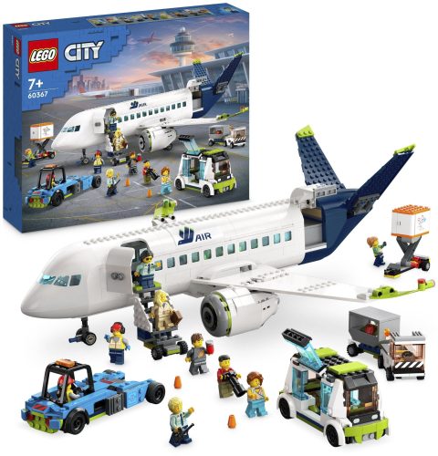 LEGO, 60367 City Passagierflugzeug, Konstruktionsspielzeug