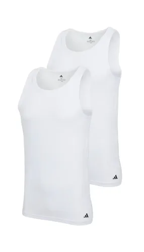 adidas - Active Flex Cotton Tanktop, für Herren, Weiss, Größe M