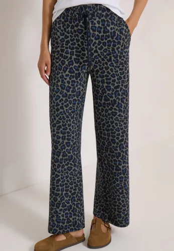 cecil, Wide Leg Hose in Silk-Touch-Qualität
