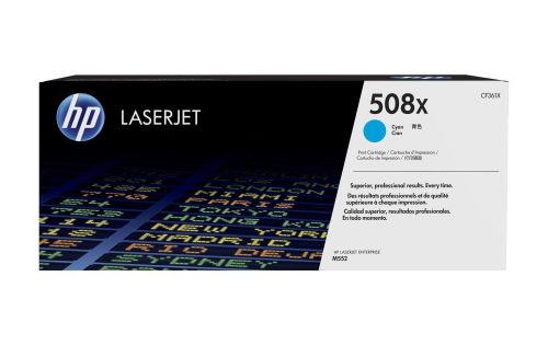 HP, HP Toner-Modul 508X cyan CF361X CLJ Enterprise M552 9500 S.