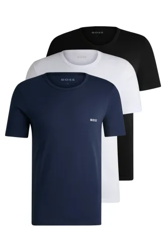 BOSS - T-Shirt, Rundhals, kurzarm, für Herren, Multicolor, Größe XL