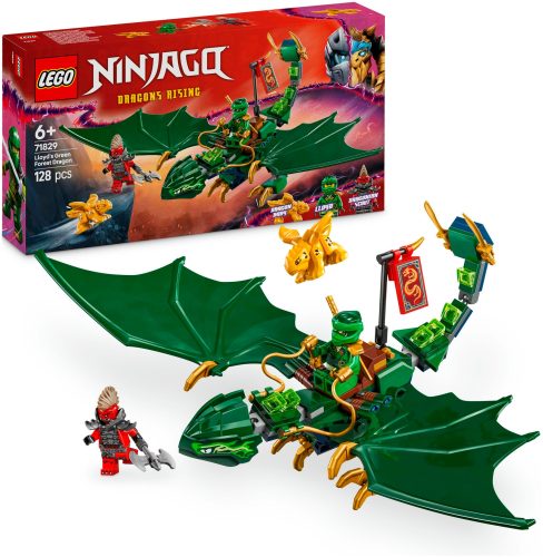 LEGO, 71829 Ninjago Lloyds grüner Walddrache, Konstruktionsspielzeug
