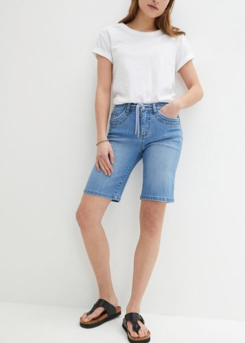 bonprix Bermudas schmale Passform, elastisches Material, mit Bindeband