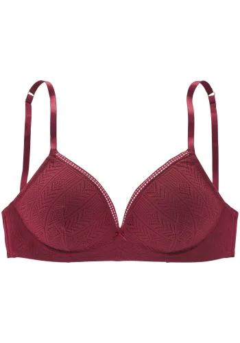 s.Oliver, s.Oliver Bralette-BH "Fabienne" ohne Bügel aus graphischer Spitze, Dessous