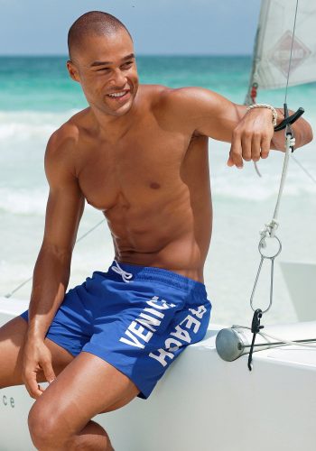Venice Beach Badeshorts mit Innenslip, mit Innentasche, mit Aussenkordel