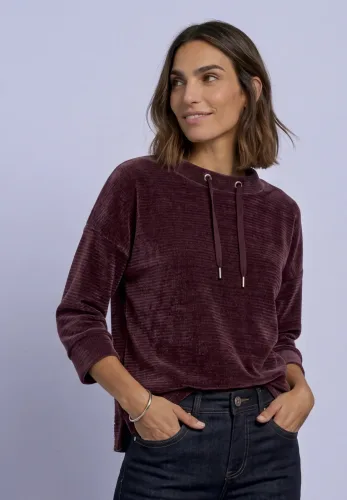 Street One, 3/4-Arm Shirt mit U-Boot-Ausschnitt