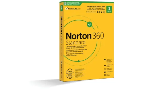 NORTON, Norton 360 Standard 1 Gerät Security Software – Antivirus Software