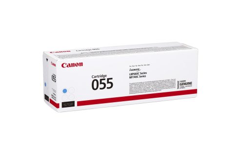 Canon, Canon -  Toner-Modul 055 cyan CRG 055 C LBP663/MF742 2100 Seiten, One Size