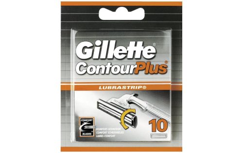 Gillette Contour, GILLETTE CONTOUR Plus Ersatzklingen 10 Stk