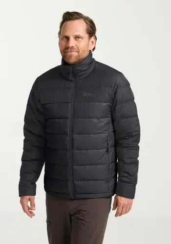 Jack Wolfskin, Jack Wolfskin Ather Herren Daunenjacke Schwarz, Herren, Größe: S