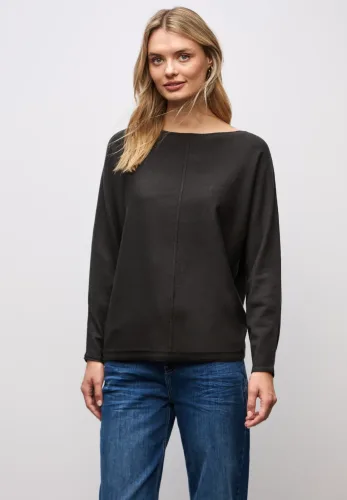 STREET ONE Strickpullover Dolman, mit U-Boot-Ausschnitt