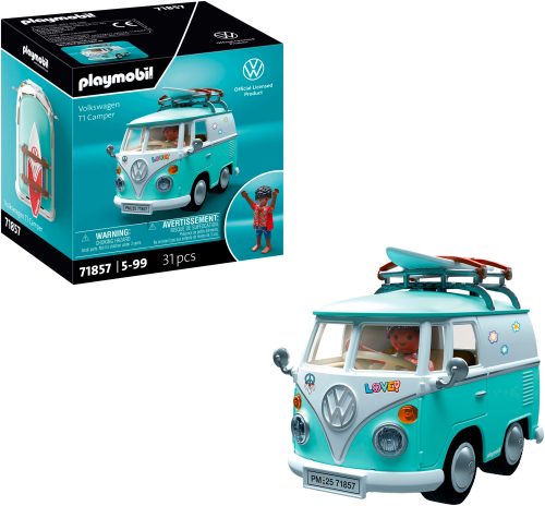 PLAYMOBIL, Playmobil® Konstruktions-Spielset »Famous Cars: Volkswagen T1 Camper 71857«