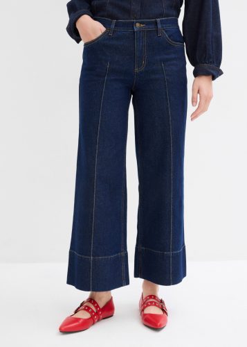bonprix 7/8-Jeans lockere Passform, verkürztes Bein, mit Elasthan-Anteil, aus Baumwolle