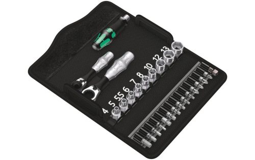 Wera, Wera KK Zyklop Mini 2 Steckschlüsselsatz metrisch 1/4 (6.3 mm) 27teilig 05135918001