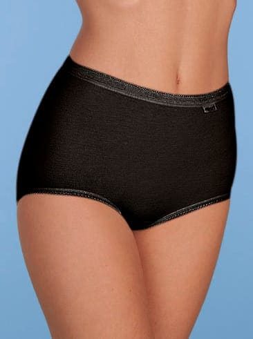 Sloggi - Maxi Slip, für Damen, Black, Größe 52