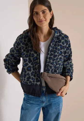 cecil, Teddy-Jacke mit Softshell-Details