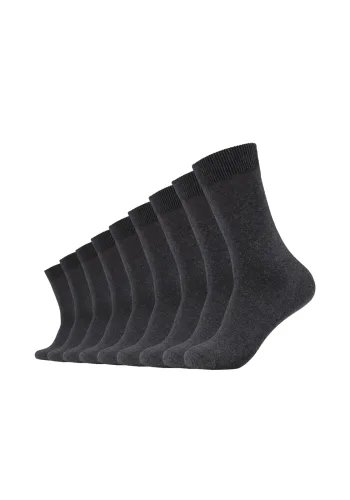 Camano, Camano - Socken  9er Pack, für Damen, Grau, Größe 39-42
