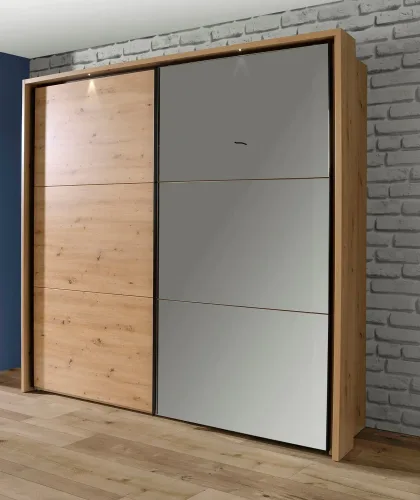 CONFORAMA, Schrank TRONDHEIM artisan eiche 2 Türen
