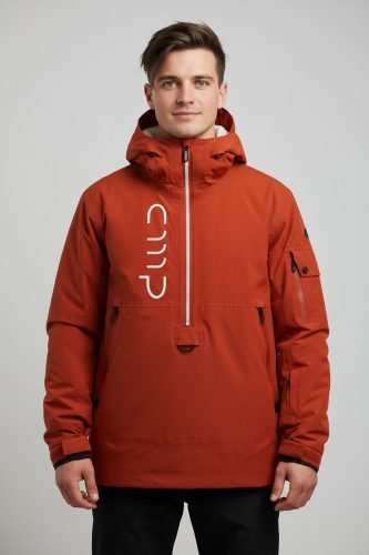 CMP Winterjacke mit Kapuze mit Kapuze, wasserdicht, winddicht, atmungsaktiv