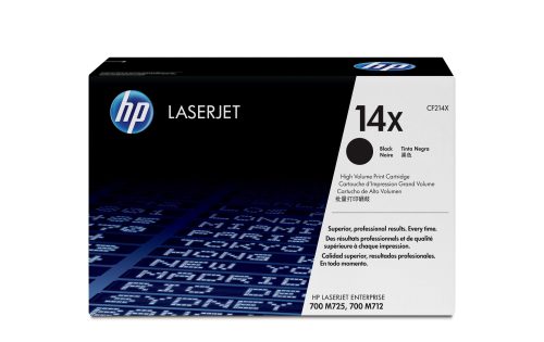 HEWLETT PACKARD, HEWLETT PACKARD - HP Toner-Modul 14X schwarz CF214X LJ Enterpr.700 M712 17'500 S., One Size