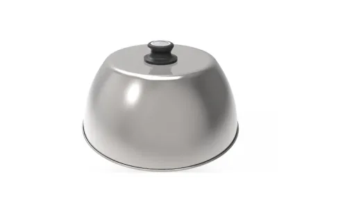 Lotusgrill, Lotusgrill - Grillhaube Original, 33cm, Chrom