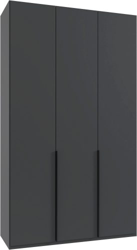 Wimex, Wimex Kleiderschrank »Mugano,in 8 Breiten,3 Höhen,2 Tiefen, viele Farben, Made in Germany«, (in Basic oder Premium Ausstattung mit 2 weiteren Einlegeböden), mit langen oder kurzen Griffen aus Metall, mit oder ohne Spiegel