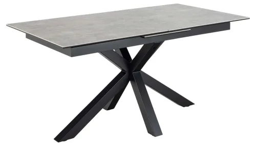CONFORAMA, Tisch ausziehbar HEAVEN 168-210x90x76cm grau