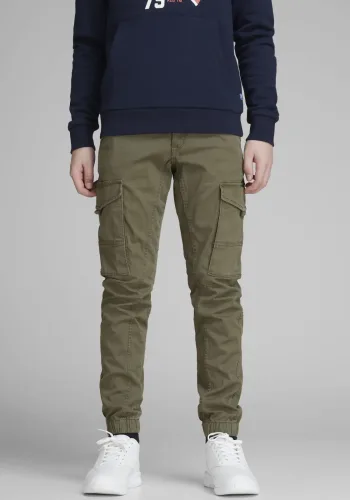 Jack & Jones Junior - Hose, 158, Khaki