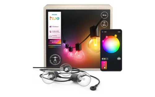 Philips Hue, Philips Hue LED-Lichterkette "Festavia Globe Outdoor 14 m CH"