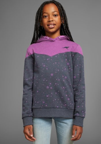 KangaROOS, KangaROOS Kapuzensweatshirt »mit süssem allover Druck«, Hoodie für Mädchen