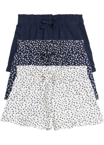 bonprix Shorts im 3er Pack, aus Baumwolle, in verschiedenen Grössen