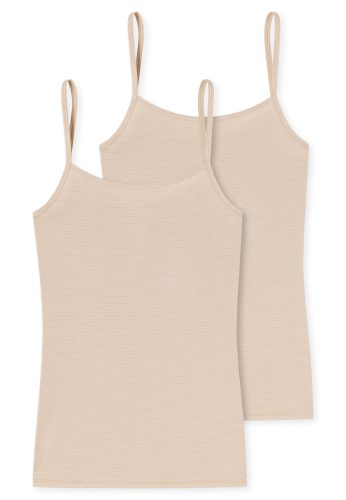 Schiesser - Modal Essentials Spaghetti-Top, für Damen, Beige, Größe 46