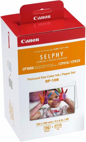 Canon, CANON Farbtinte/Papierset 10x14.8cm RP-108 CP 820/910/1000 108 Blatt